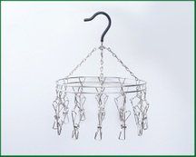 工廠直銷SUS304 不鏽鋼曬襪架 丸小12支夾 不鏽鋼曬衣架 不鏽鋼曬襪架 品質優